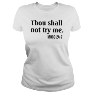 Thou Shall Not Try Me